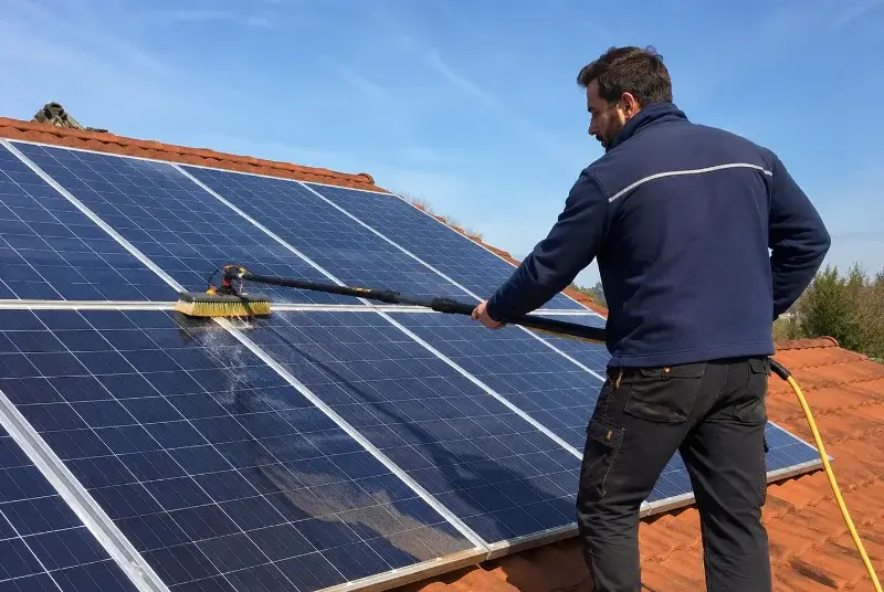 Nettoyage et entretien de panneaux solaires à Marsas
